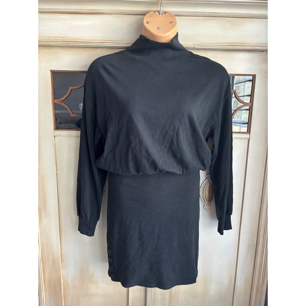 EUC NATION LTD - LISA DRESS - JET BLACK - Size Med